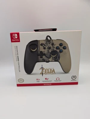 Nintendo Switch Controller Zelda PowerA Ancient Archer Wired Neu OVP