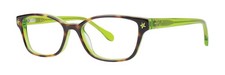 Lilly Pulitzer Skipper Eyeglasses Eye Glasses Tortoise Authentic