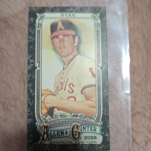 Topps 2025 Allen & Ginter Nolan Ryan California Angels #63 Baseball Card