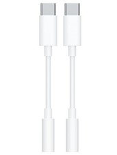USB-C to 3.5mm Audio Headphone Adapter - HiFi 2 Pack 2Pack USB-C, White