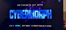 Atari Jaguar Console With 1 Controller All Required Cables & Cybermorph Unboxed