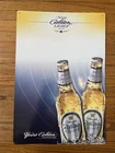 Vintage Michelob Golden Light Draft Beer Metal Deco Sign 2011