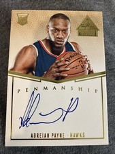 Adreian Payne PR-AP 2014-15 Paramount Penmanship Rookie Auto Gold /1/10 SSP RC🔥