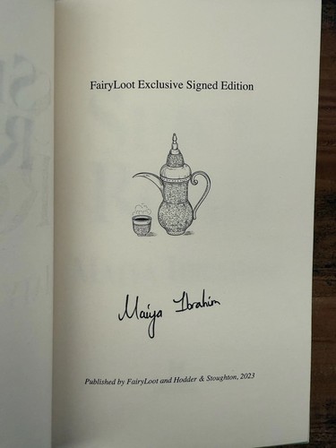 Middle Eastern Fantasy Duo; Signed FairyLoot Special Editions - Afbeelding 5 van 23