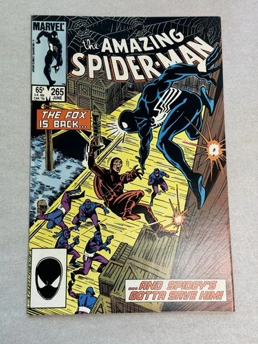 Amazing Spider-Man #265 NM 1st Appearance of Silver Sable! 1985 High Grade