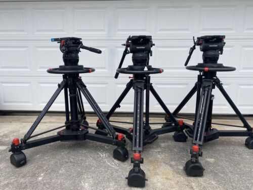 Sachtler Video 60 Plus with Pedestal and Combi Dolly