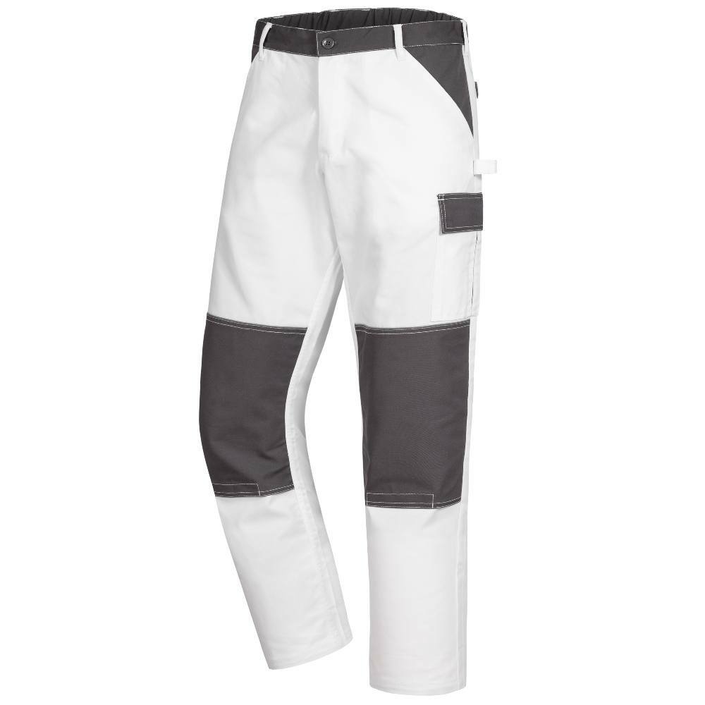 Pantalon de travail blanc NITRAS 7513 ultra léger avec poches genouillères