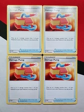 Damage Pump Trainer Item 156/196 Lost Origin x4 Pokemon Playset 4x NM