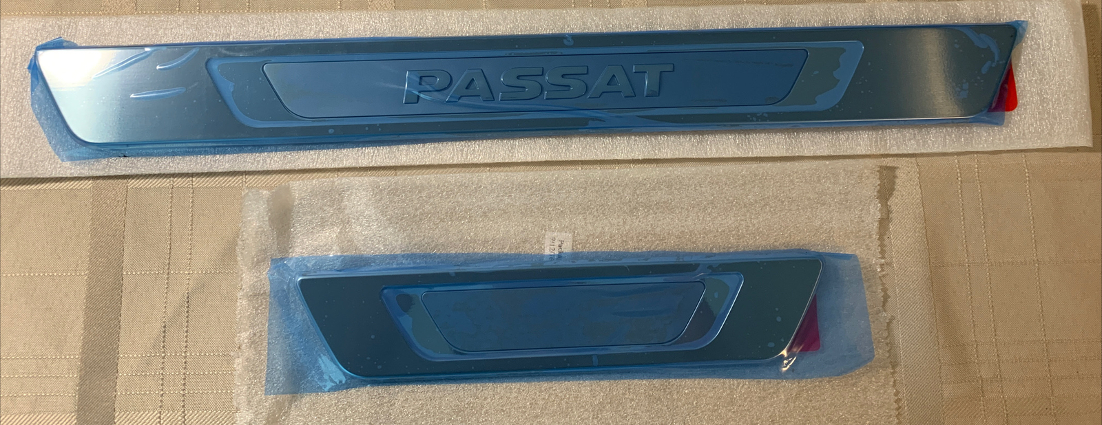 VWPassat 201216 NONIlluminated Door Sill Protection Guard OEM 1 Front