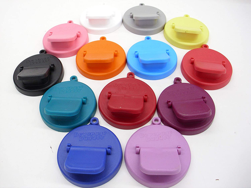 4 Pack Reusable Soda Can Savers Pop Drink Covers Lid Protector Spill Free Bottle - Picture 11 of 12