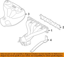 Kia Oem 12-18 Forte Koup Exhaust System Manifold-exhaust Manifold 285102e000