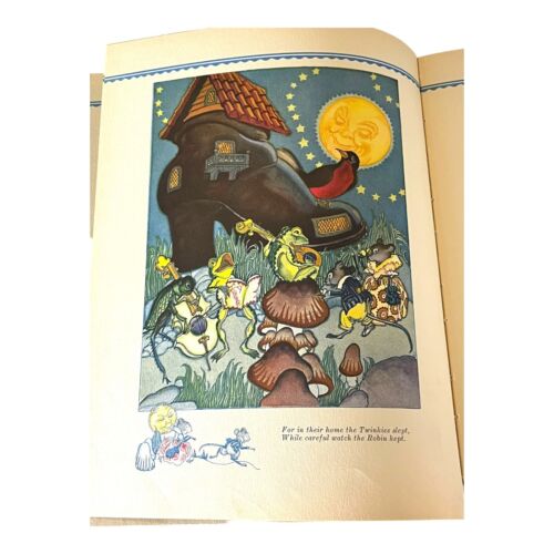 1932 Twinkie Town Tales Book Origin of the Twinkies Vintage Children's Poems - Imagen 17 de 19