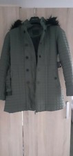 Ladies Green Hooded Coat From Matalan Size 12 But Best For Size 10