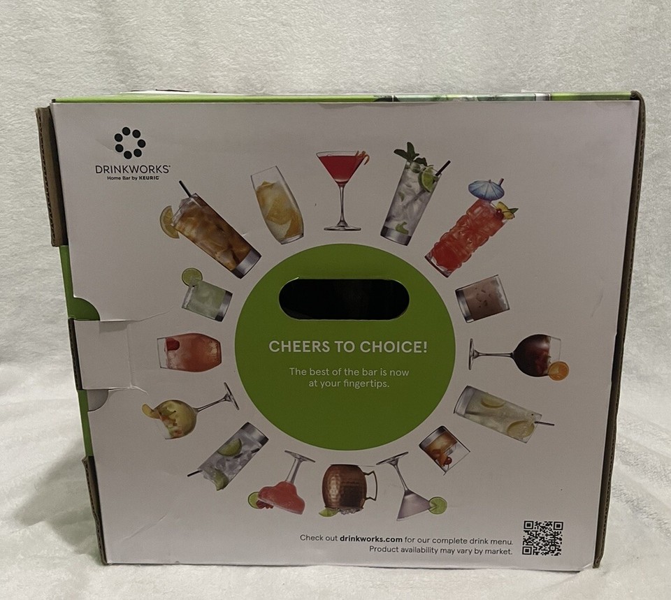 Keurig Drinkworks Home Bar Drinkmaker Black eBay