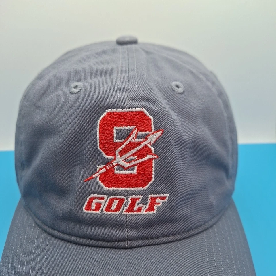 Stanford Cardinal Adidas Gorra Ajustable Correa Papá Gorra Gris Algodón  Foto 2 de 4