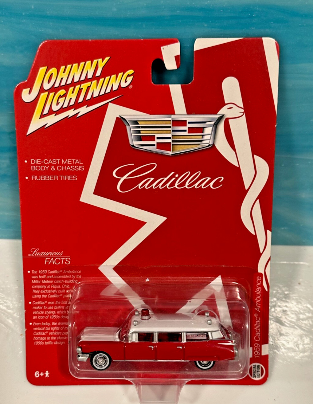 Hearse, Funeral, Grave, Phantom Coach, 1959 Cadillac Fleetwood, 1:64, Coffin