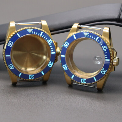316L Stainless steel 40mm Diver Watch Case 3C Luminous For Seiko Nh35 Movement