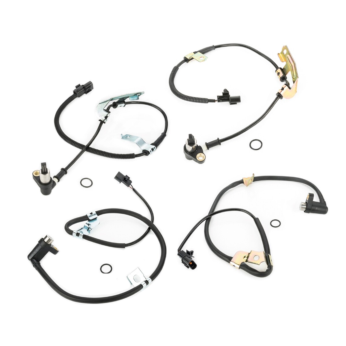 4x ABS Sensor Wheel Speed Sensor Front Rear Left Right for HYUNDAI