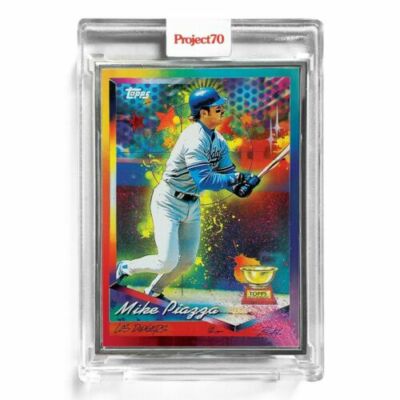 Topps Project70 Card 24 Mike Piazza by RISK Artist Proof  #16/51