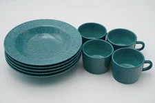 Signature Housewares Stoneware Harlequin 8.25" Rim Soup Bowl, Cup *PICK*