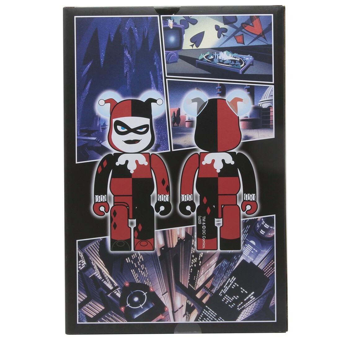 BE@RBRICK DC Batman The Animated Harley Quinn 100% 400% Bearbrick