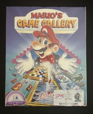 RARE Mario s Game Gallery (1995) - Official Nintendo PC & Mac CD-ROM  SEALED