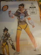 Overwatch Tracer Cosplay Costume Child Size Large 10-12