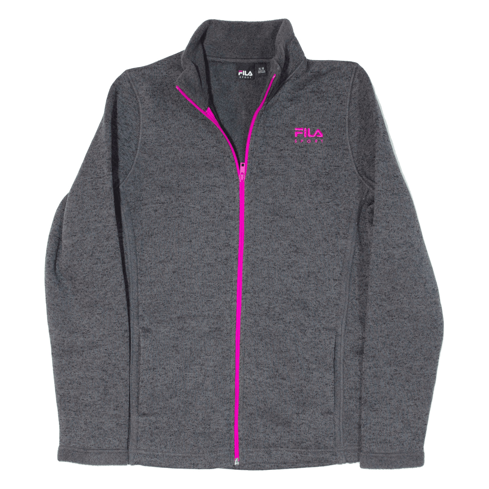 FILA Giacca Pile Grigio Ragazza 16 anni