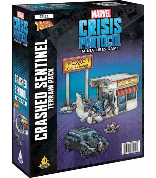 MARVEL CRISIS PROTOCOL: CRASHED SENTINEL (TERRAIN PACK)  - INGLES MCP