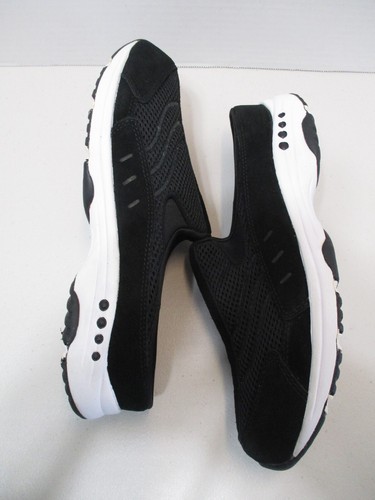 Easy Spirit Scarpe Donna 9,5 N N N Nero Viaggio Tempo Slip On Zoccoli Muli Stretti - Foto 6 di 11