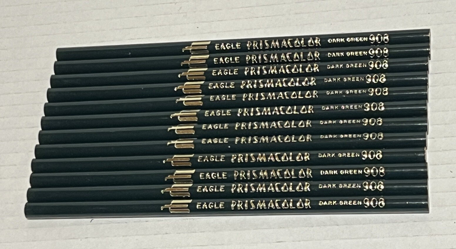 Dark Green #908 Set Of 12 New Open Stock No Box