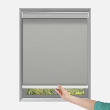 Changshade 100% Blackout Blind Cordless Waterproof Window Blinds Roller Shades 