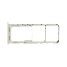 SIM Micro SD Card Tray for Samsung Galaxy A22 White Replacement Repair Part