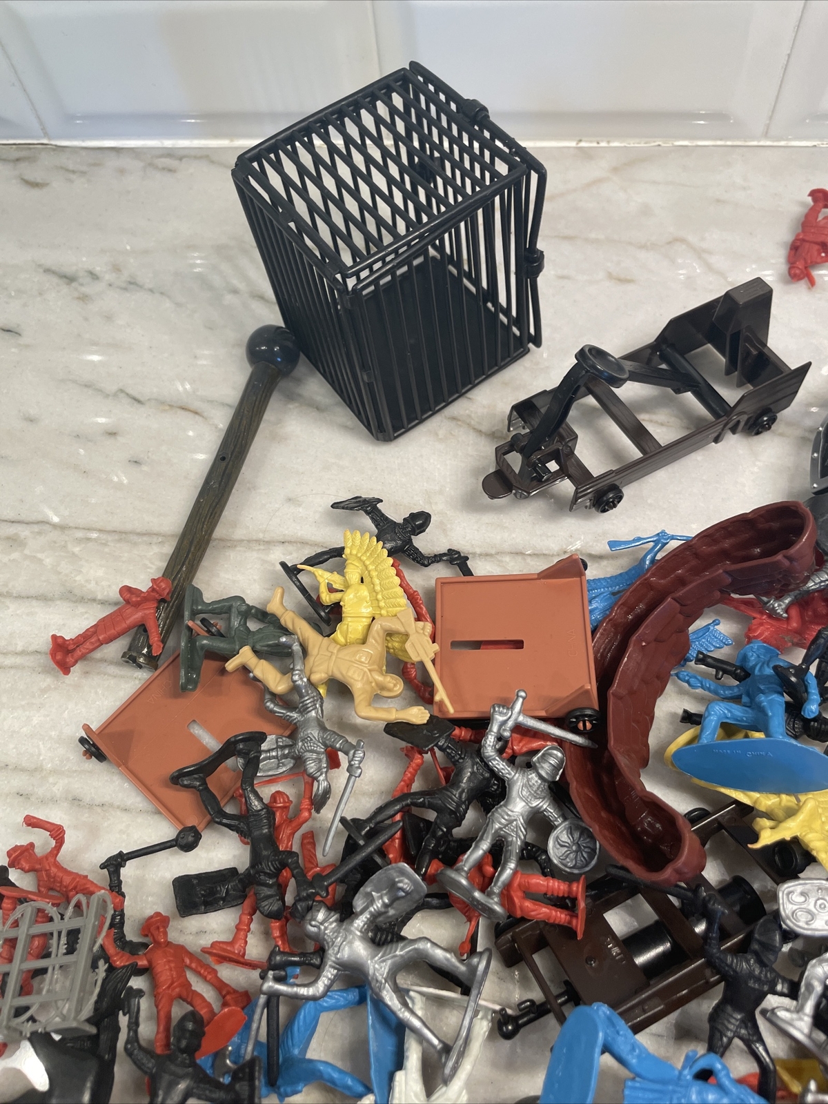 True Legends Mythical Warriors 72pc Plastic Figure Playset Toys R Us eBay