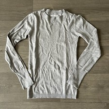 Sinsay Damen Pullover Grau Größe XS