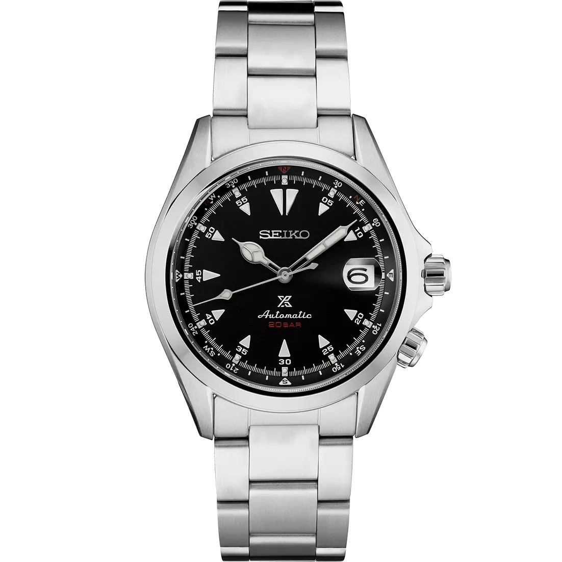 BRAND NEW Seiko Men s Prospex Alpinist Automatic Black Dial Watch SPB117