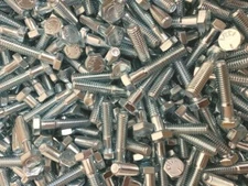 5/16-18 x 1-1/2" Hex Head Screws Bolts Grade 5 Zinc Pack of 25