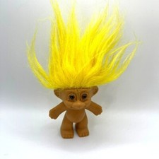 Russ Vintage Yellow Hair Troll