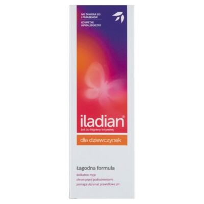 5902802700636 Żel do higieny intymnej dla dziewczynek 150ml Iladian