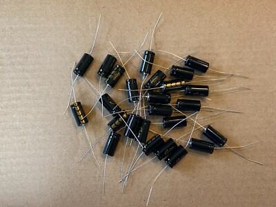 25pc Electrolytic Capacitor Axial 2000hr +105  RoHS 16uF 160V φ10x20mm Supertech