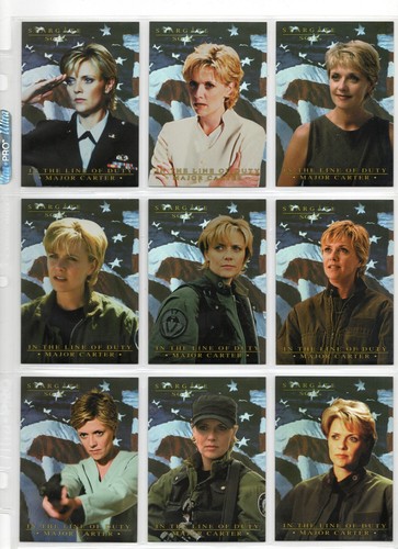 2004 Rittenhouse Stargate SG-1 Season 6 Base Set, Insert Sets, Autographs + more - Imagen 18 de 24