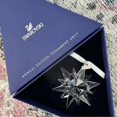 Swarovski Christmas Crystal Ornament 2017 Annual Edition