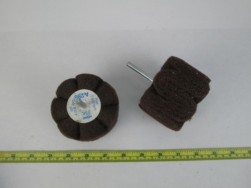 Lot of 2 Pferd Polinox Mounted Flap Wheel A280 - Picture 3 of 7
