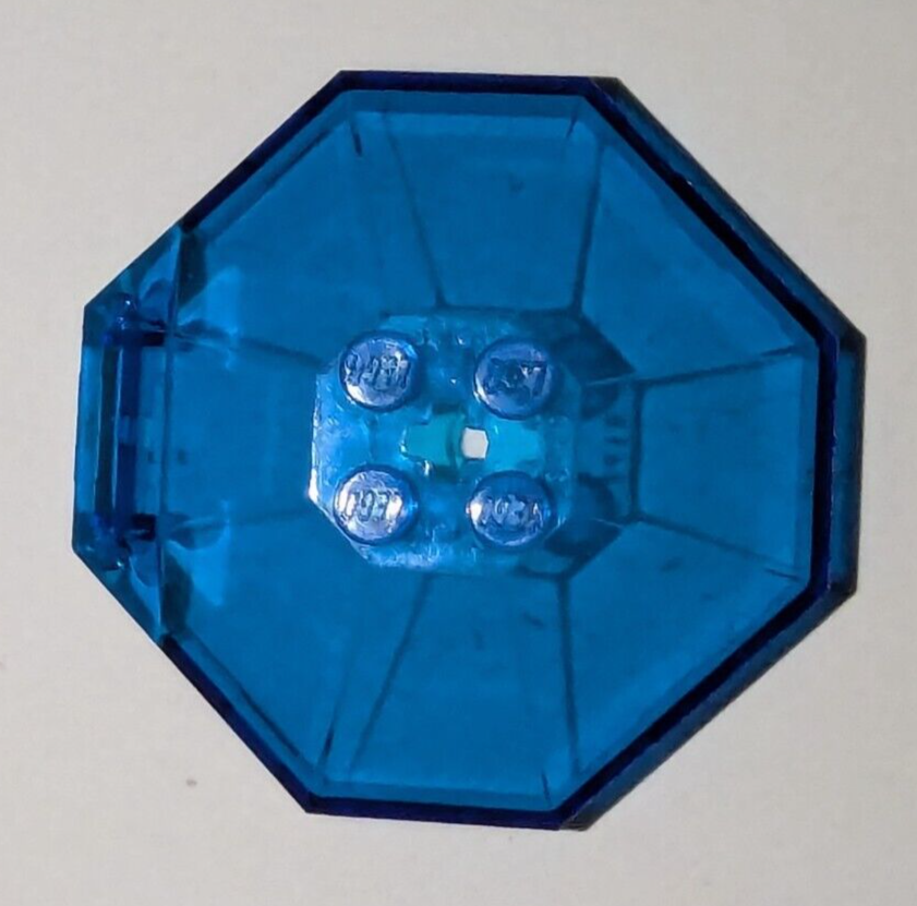 LEGO Part 2418b Windscreen 6x6x2 Octagonal Canopy w/ Axle Hole