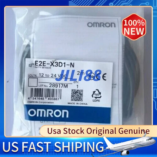 New Sealed Omron Proximity Switch Free Shipping E2E-X3D1-N