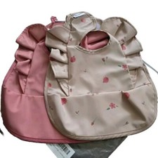 BUBEI Mess Proof Baby Feeding Fancy Bibs. Waterproof