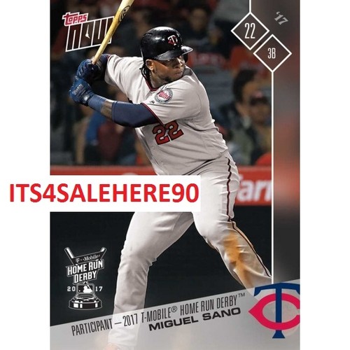 2017 Topps Now HRD5 Miguel Sano