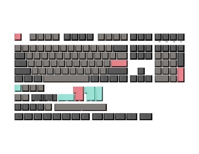 Blank Premium Keycap Set | 1.4 mm Thick PBT | Cherry Profile for Mechanical K...