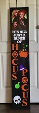 Sanderson sisters hocus pocus porch sign kit/diy/make your own NO BOARD