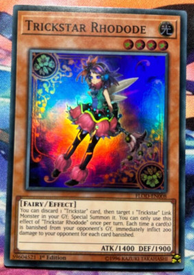 Rhodode ***trickstar rhodode 1st *** FLOD-EN008 | Super Rare | YuGiOh! NM | eBay
